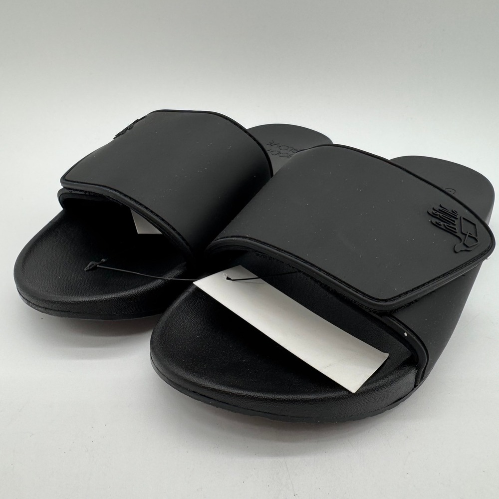 Body Glove Kids Comfort Slide Sandals Adjustable Strap Black XL 5/6 1967236